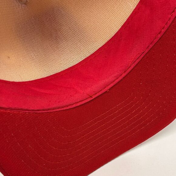 Vintage NOAC Purdue University Trucker Hat Baseball Cap BSA Boy Scouts 1994 Red - Picture 5 of 12